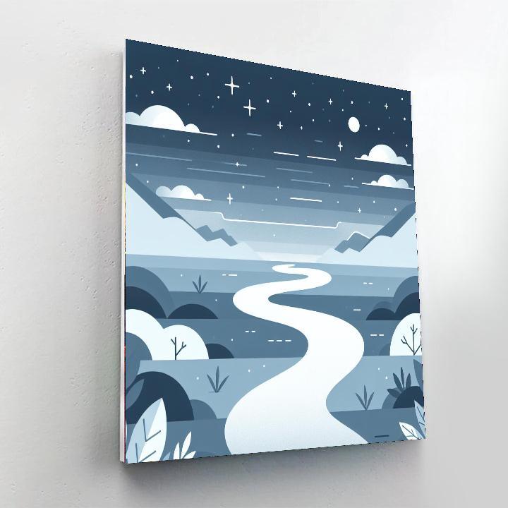 Twinkling Trails Numbered Painting Kits