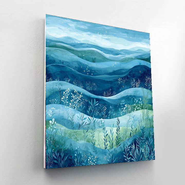 Leonardo Da Vinci Inspired Beneath The Surface  Paint By Numbers Art