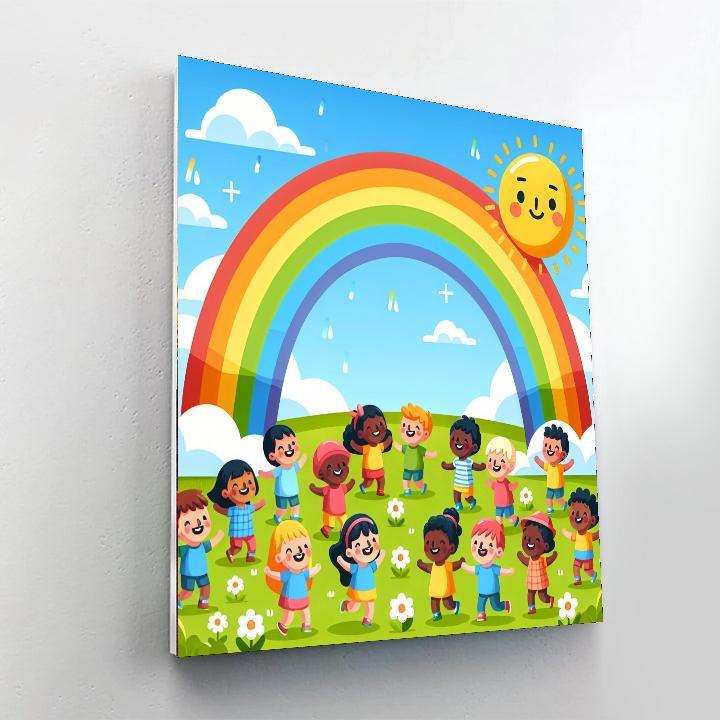Whimsical Weather Fun Paint By Numbers Kits