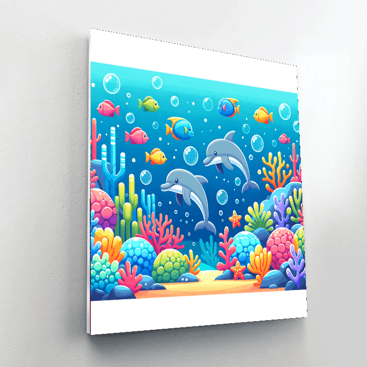 Magical Ocean Treasures Numbered Painting Kits