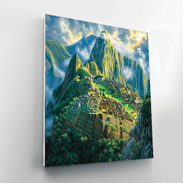 Machu Picchu - Cusco Region, Peru Numbered Painting Kits