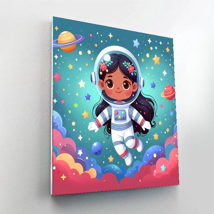 Astronaut Dreams Paint By Numbers Art
