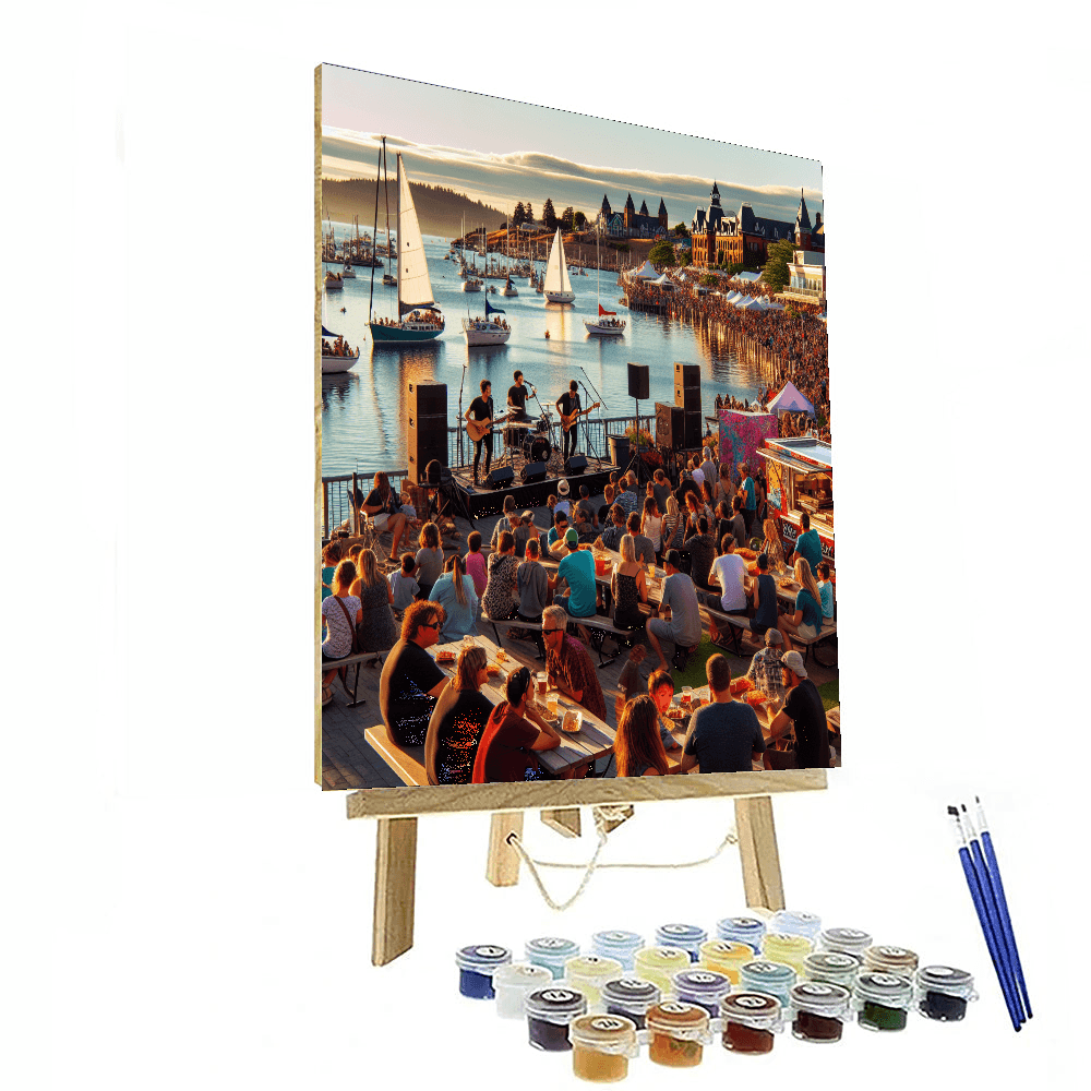 Harbourfest - Victoria, Canada DIY Paint By Numbers
