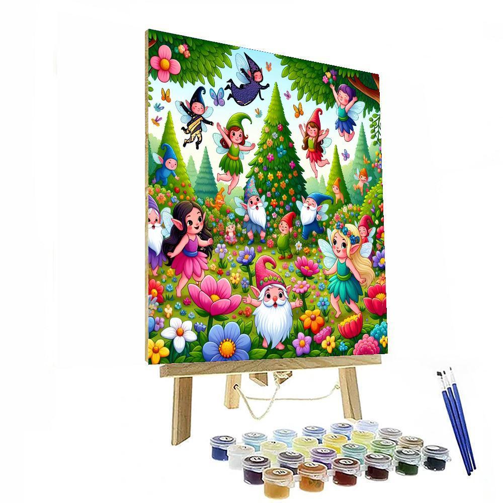 Journey To The Enchanted Forest DIY Paint By Numbers