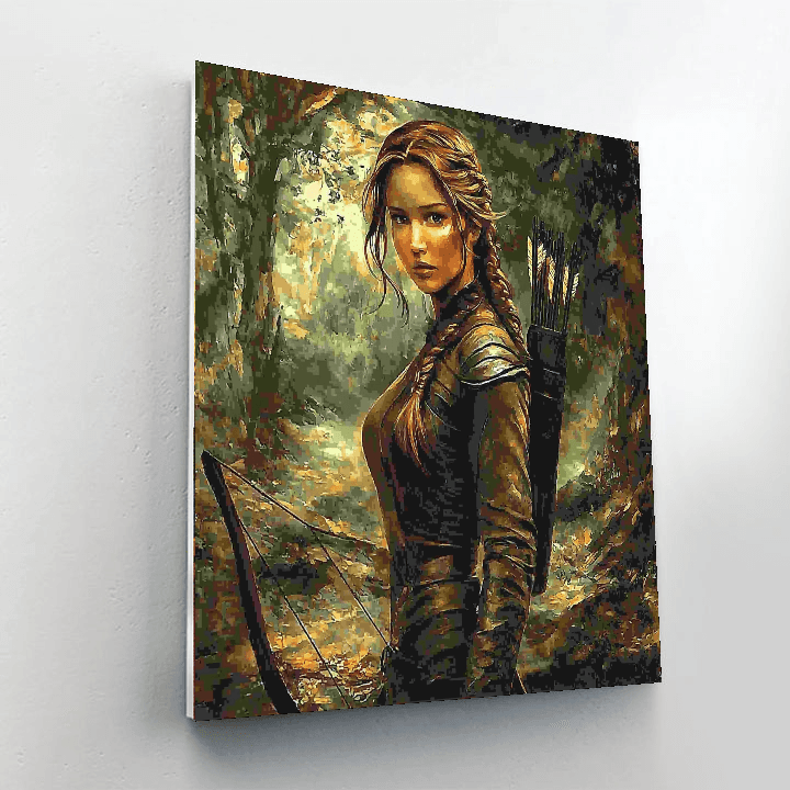 Jennifer Lawrence: The Fearless Fighter Of Fame Paint By Numbers Kits