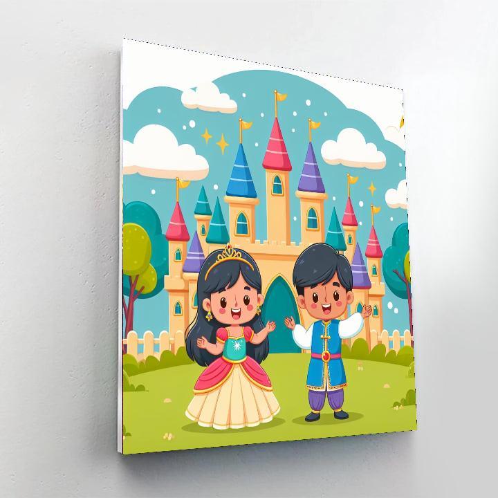 Fairy Tale Enchanted Land Numbered Painting Kits