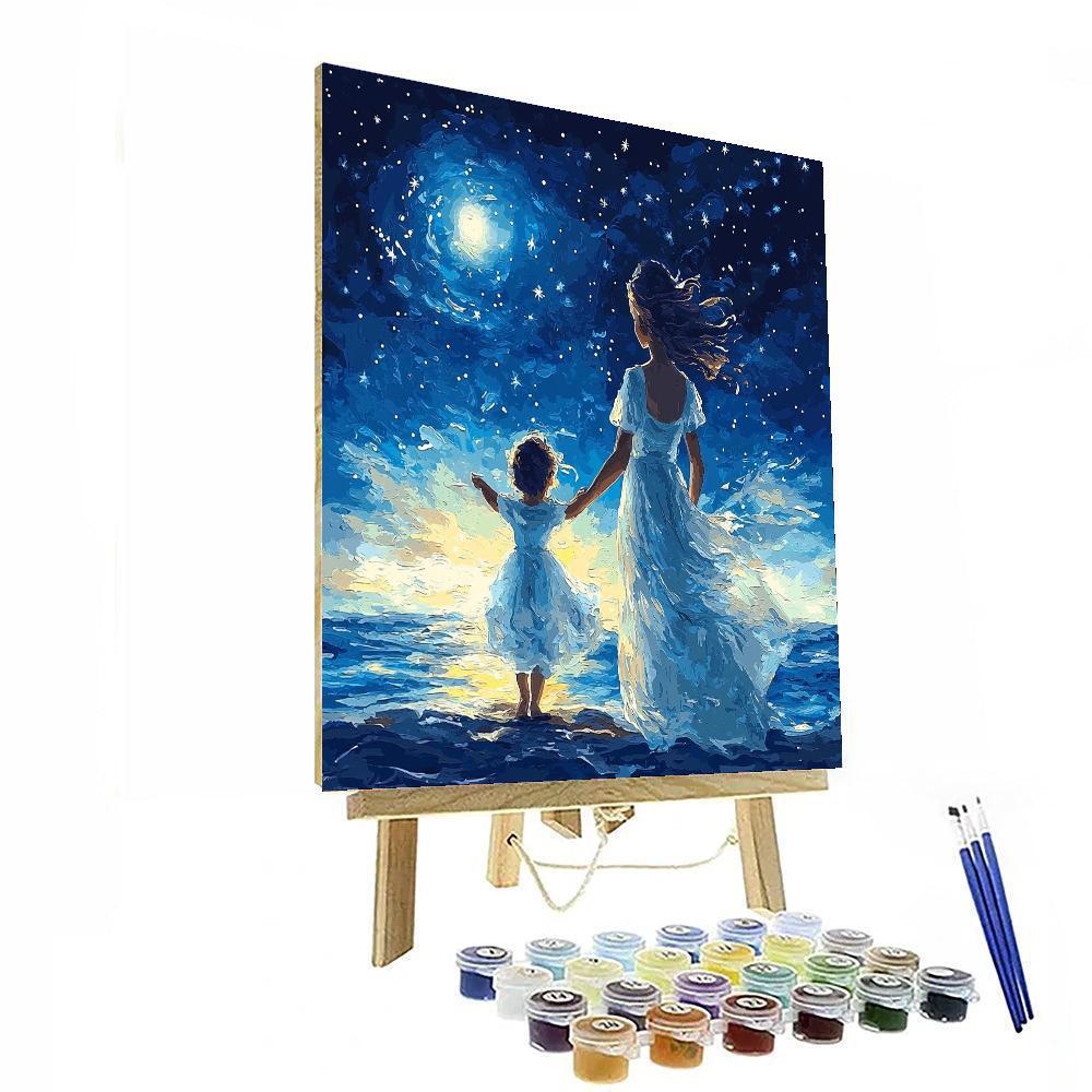 Dreams In The Night Sky Paint By Numbers Kits