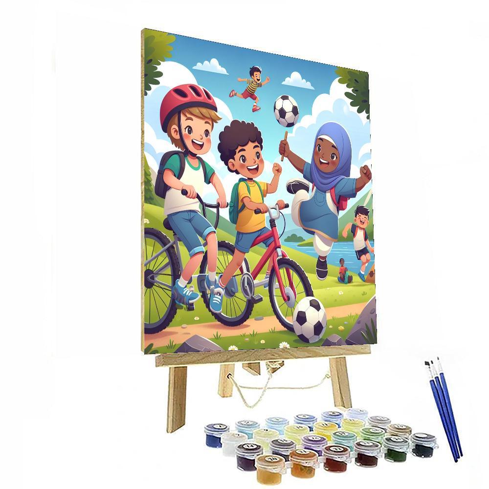 Colorful Adventures Paint By Numbers Kits