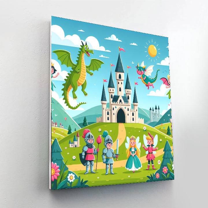 Fantastic Fairy Tale Paint By Color