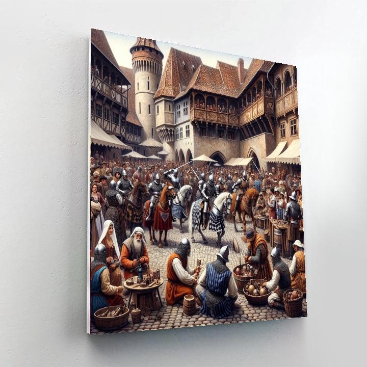 Medieval Festival - Sighisoara Paint By Numbers Kits