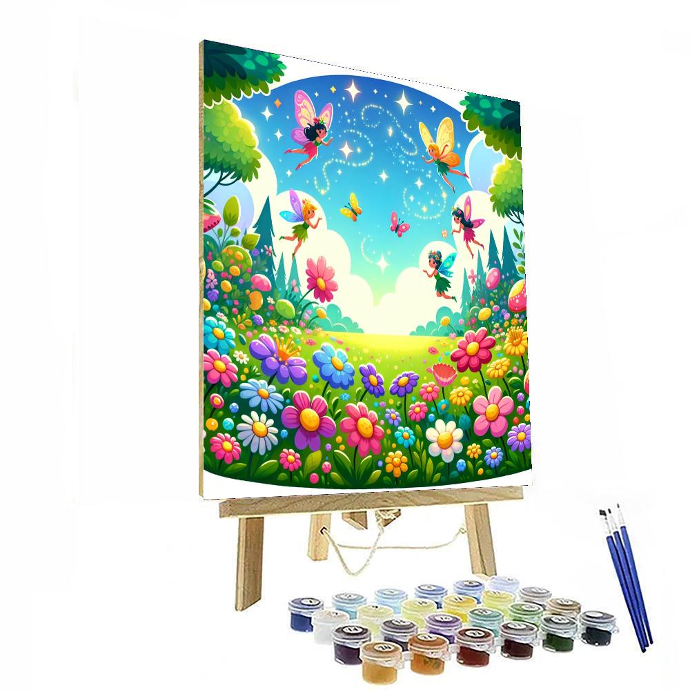 Magical Fairy Meadow Paint By Number