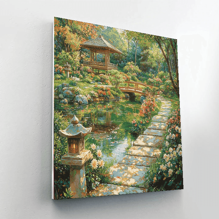 Meiji Jingu Gyoen DIY Paint By Numbers