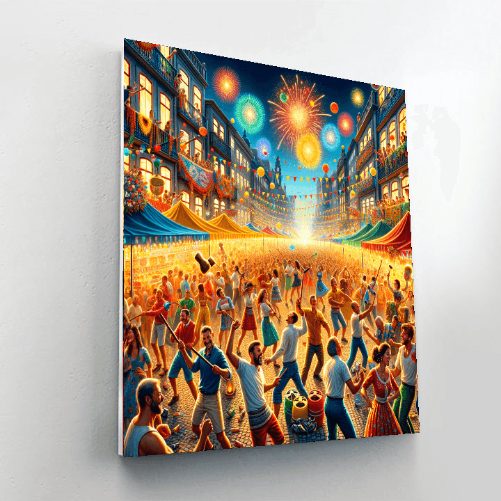 Festa Da São João - Portugal Paint By Color