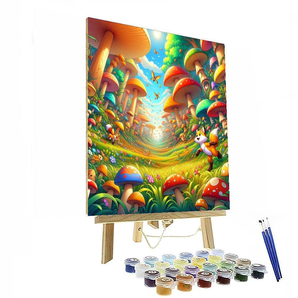 Charming Fox Tale Paint By Numbers Kits