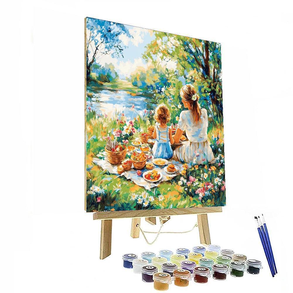 Picnic Under The Sun Numbered Painting Kits