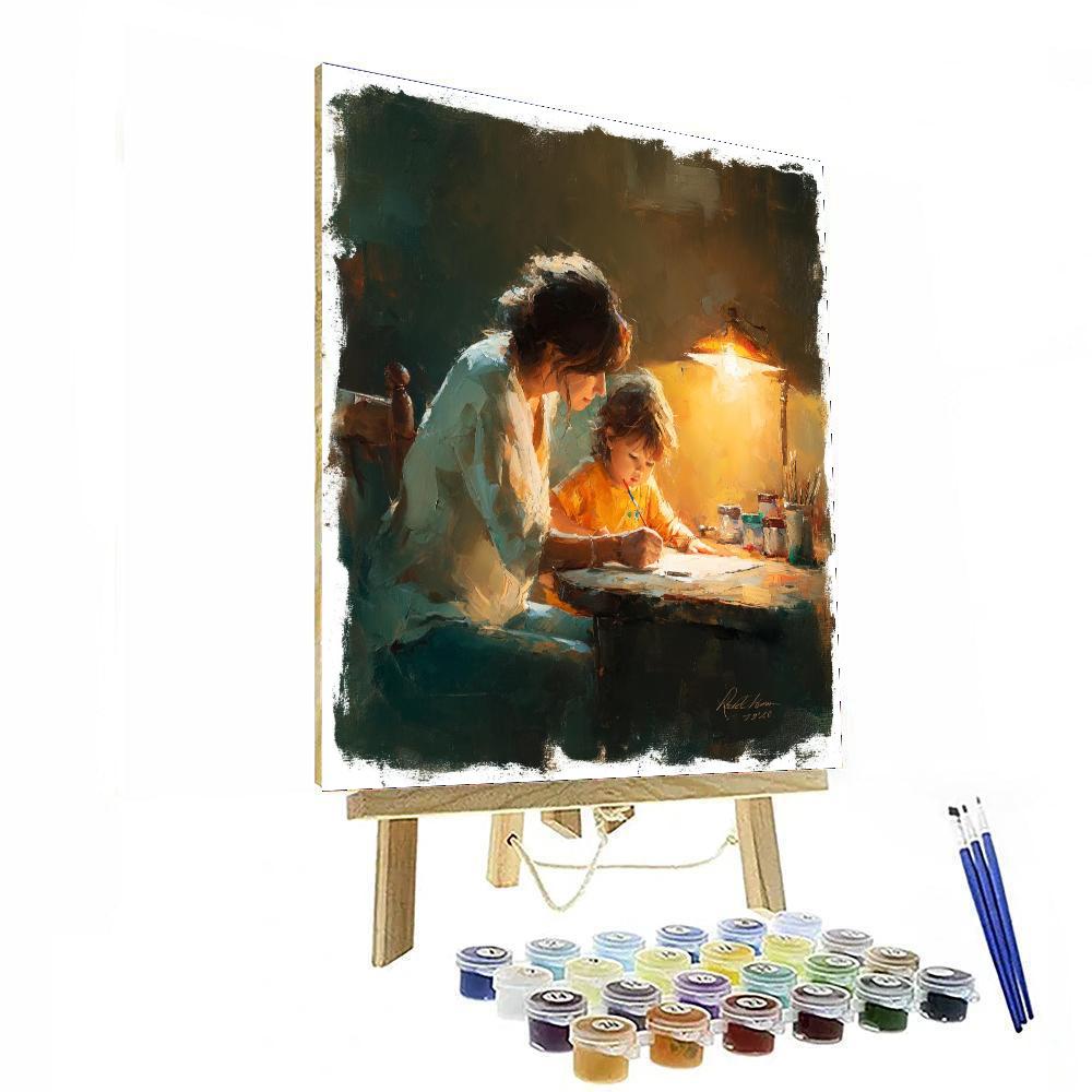 Love Knows No Distance Numbered Painting Kits