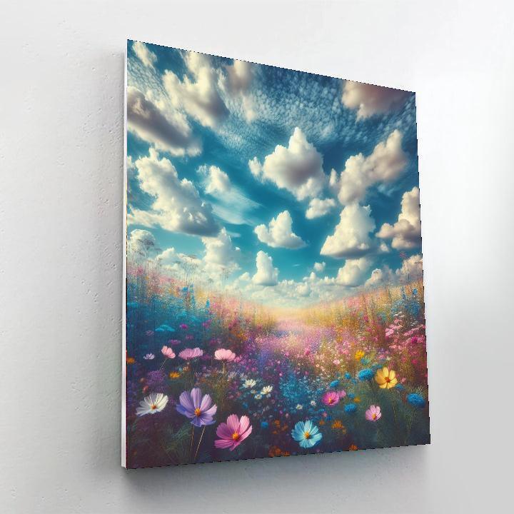 Wildflower Meadow Fantasy Paint By Numbers