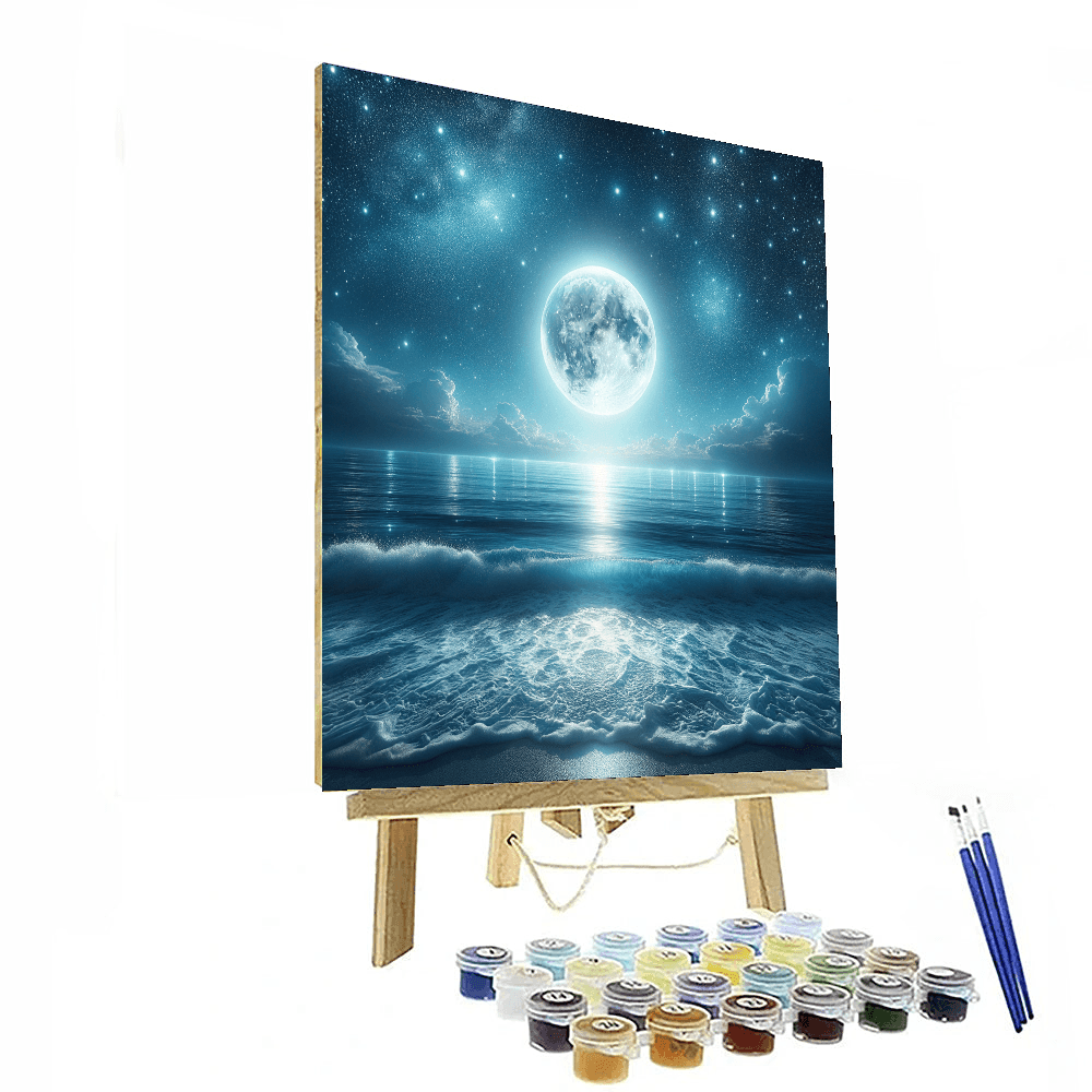 Starlit Ocean Escape DIY Paint By Numbers
