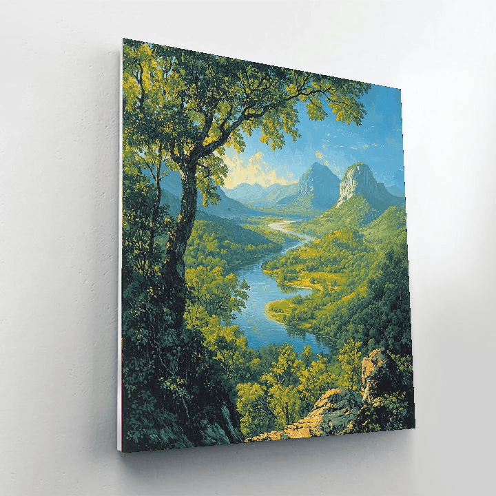 Thomas Cole Inspired The Spirit Of Adventure Paint By Numbers Kits