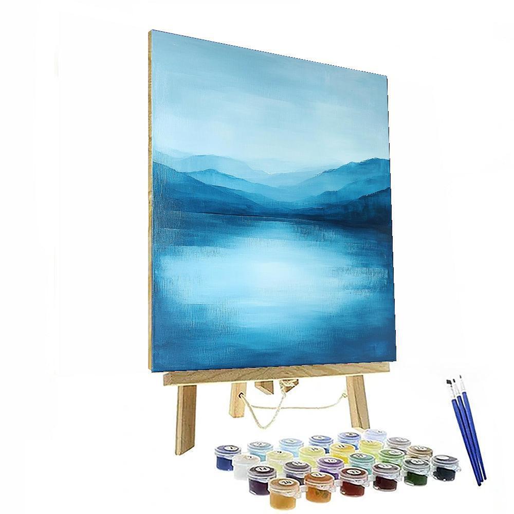 Mark Rothko Inspired Veil Of Tranquility  Painting Number Kit