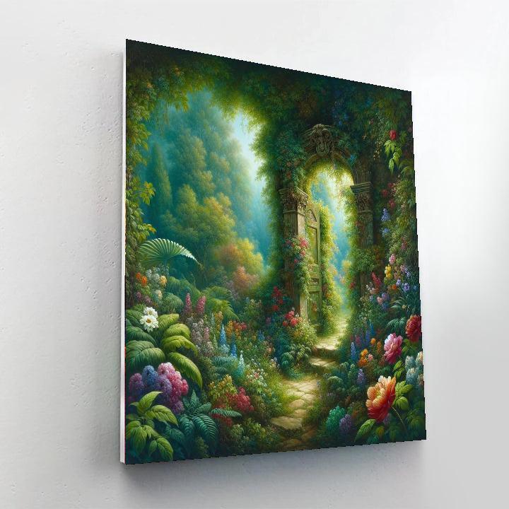 Hidden Garden Mystery Paint By Number