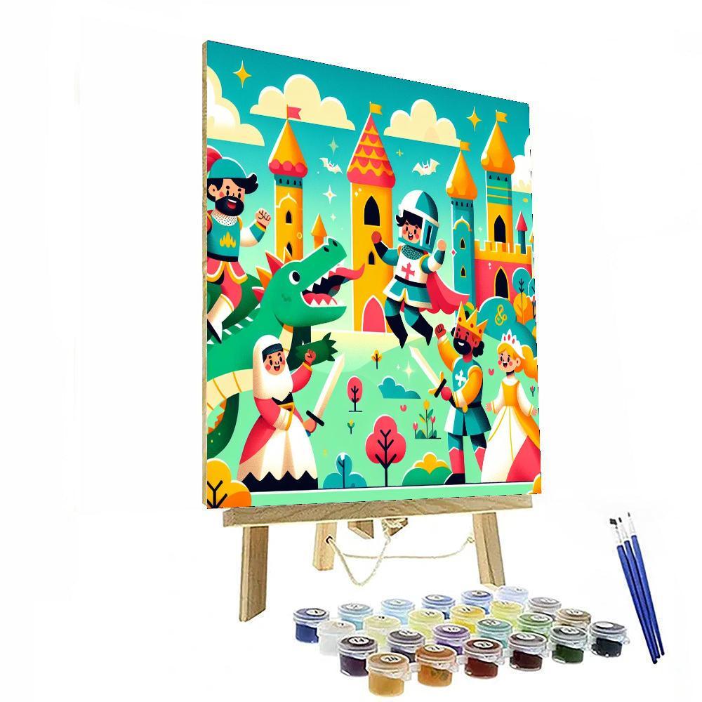 Fantastic Fairytale Quest DIY Paint By Numbers