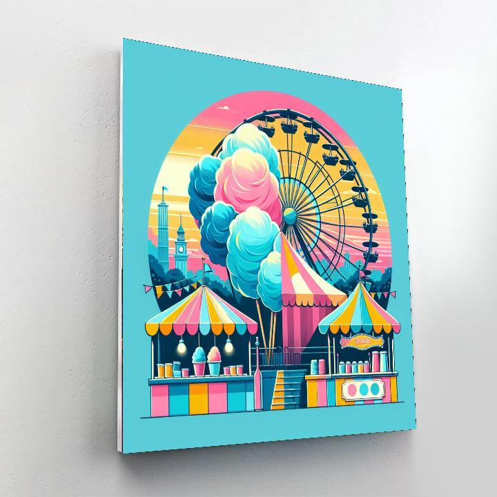 Summer Carnival Delight Numbered Painting Kits