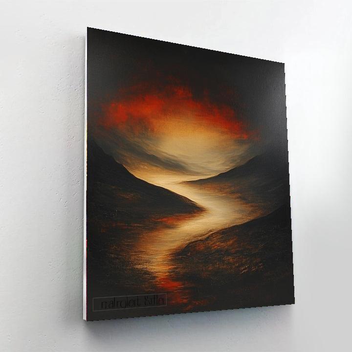 Caravaggio Inspired Abyss Of Serenity  Paint By Numbers Kits