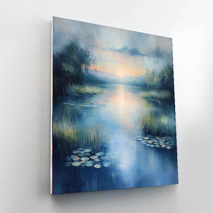 Edgar Degas Inspired Dreams Of Serenity  Paint By Numbers Art