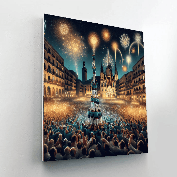 La Mercè - Barcelona Paint By Numbers