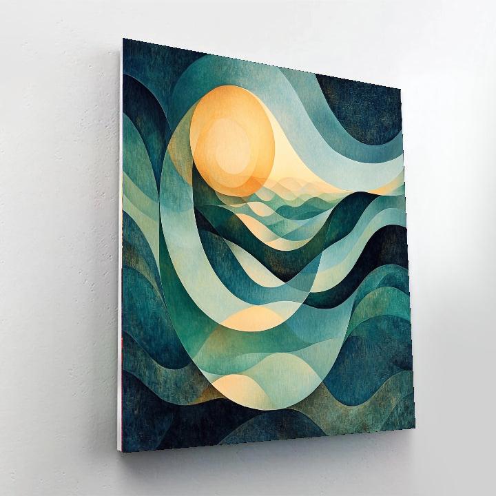 Max Ernst Inspired Surreal Serenity  Paint By Numbers Kits