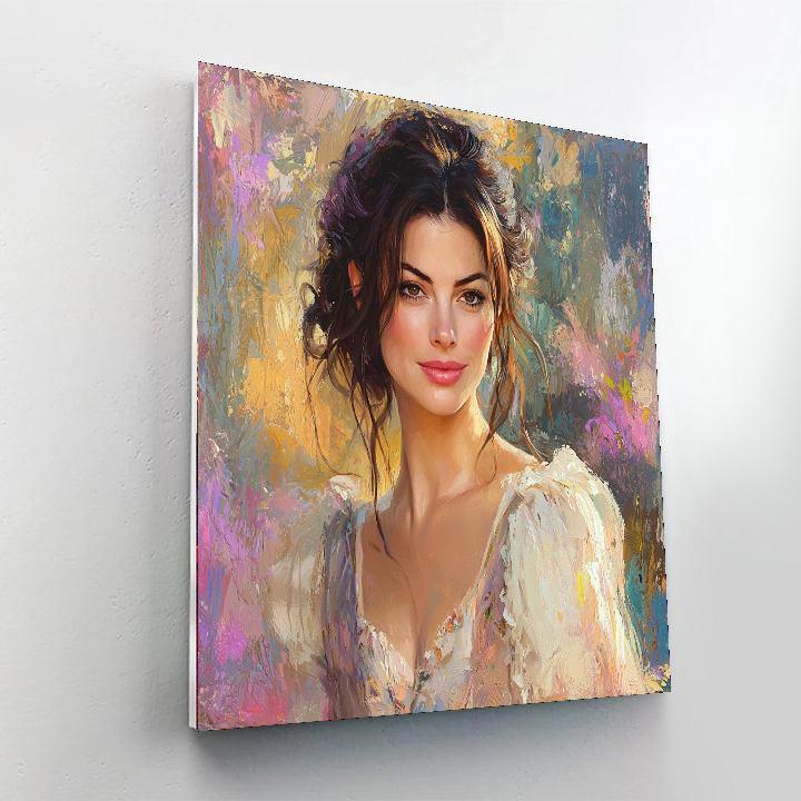 Anne Hathaway: The Transformative Spirit Of Fantine Paint By Color