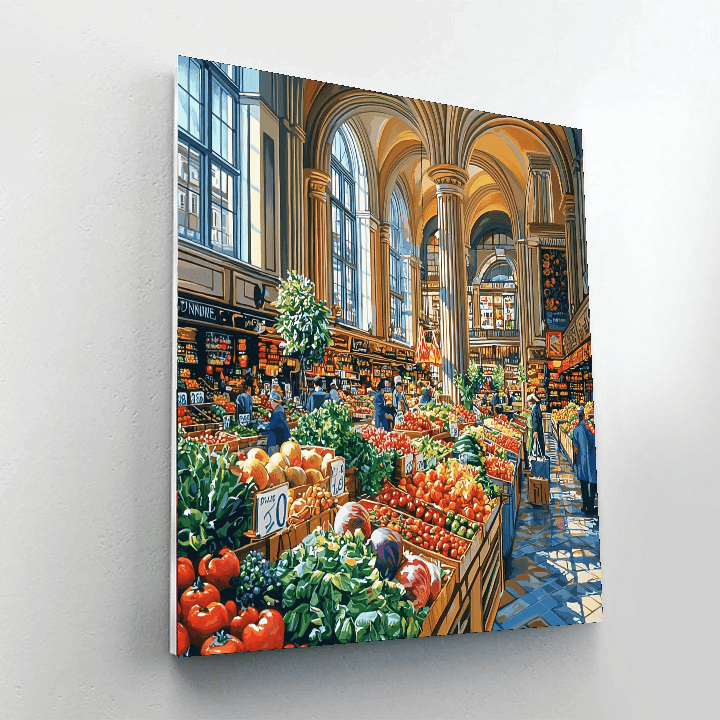 Rijeka City Market DIY Paint By Numbers