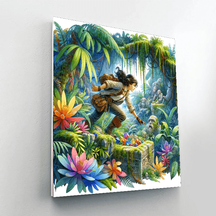Adventurous Explorer’s Quest Painting Number Kit