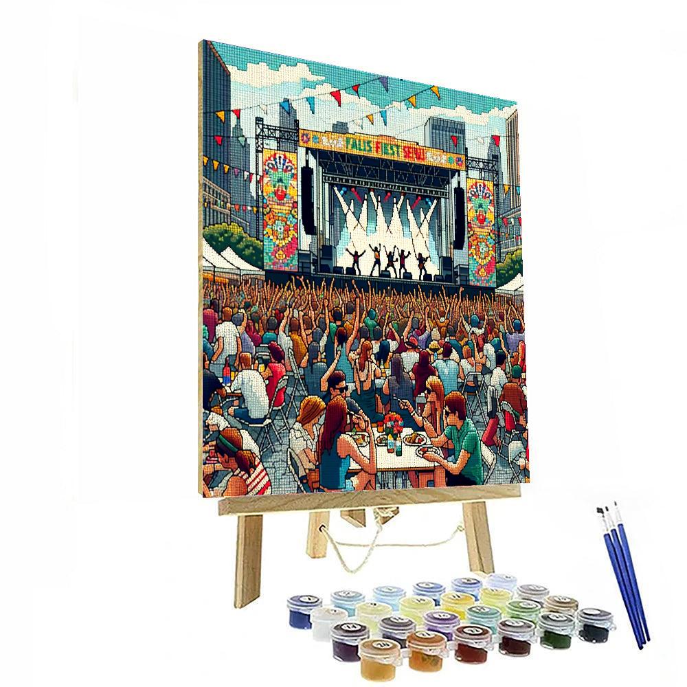 South By Southwest Festival Paint By Numbers Kits