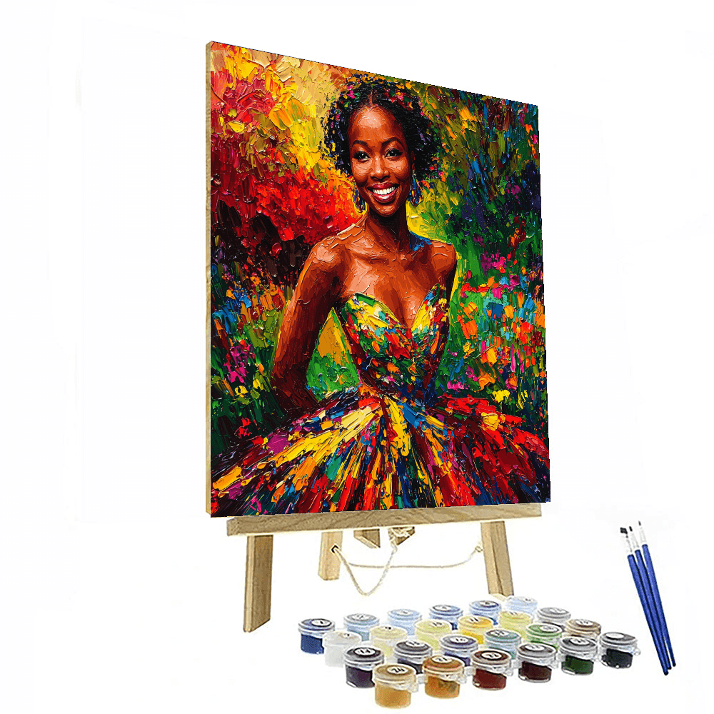 Lupita Nyong'o: Embodying Beauty And Brilliance Paint By Color