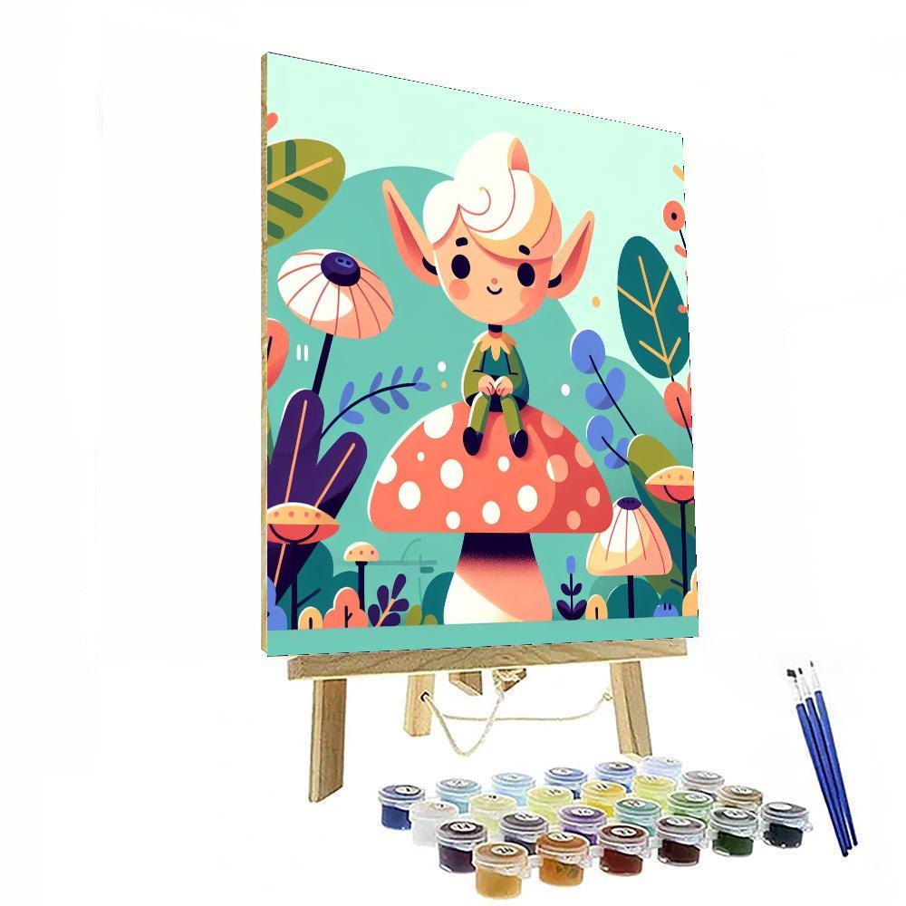 Enchanting Elf Numbered Painting Kits