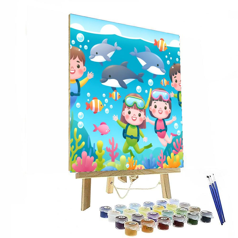 Creative Ocean Explorers Numbered Painting Kits