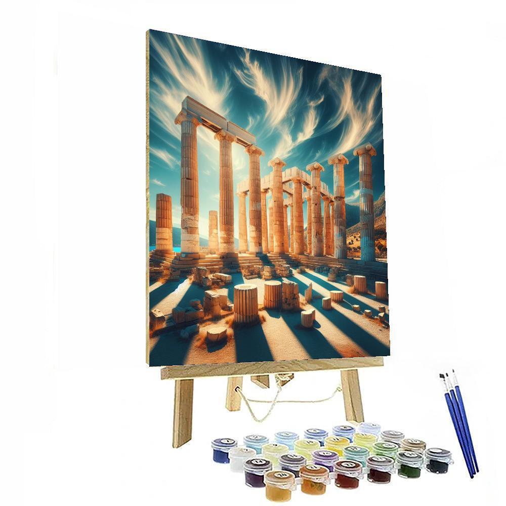 Ancient Grecian Odyssey Painting By Numbers Kit
