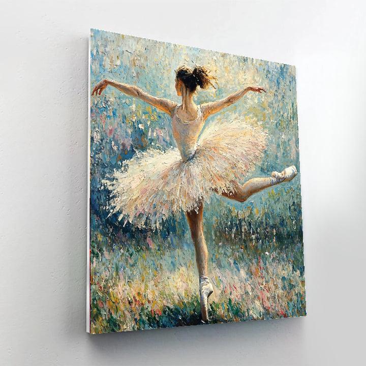 Edgar Degas Inspired Timeless Ballet Dance  Paint By Numbers Kits