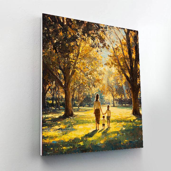 Sunlit Strolls Paint By Number