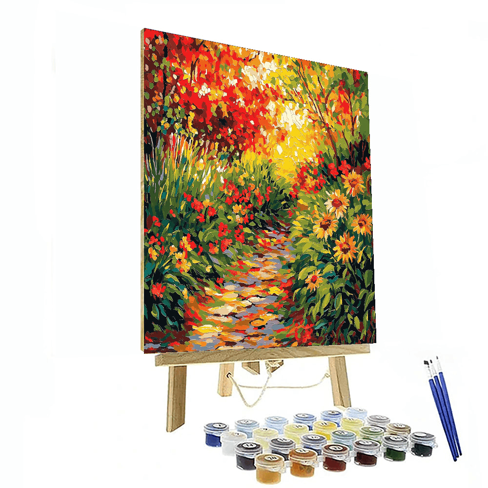 Vincent Van Gogh Inspired Lush Garden Symphony  Paint By Numbers Kits