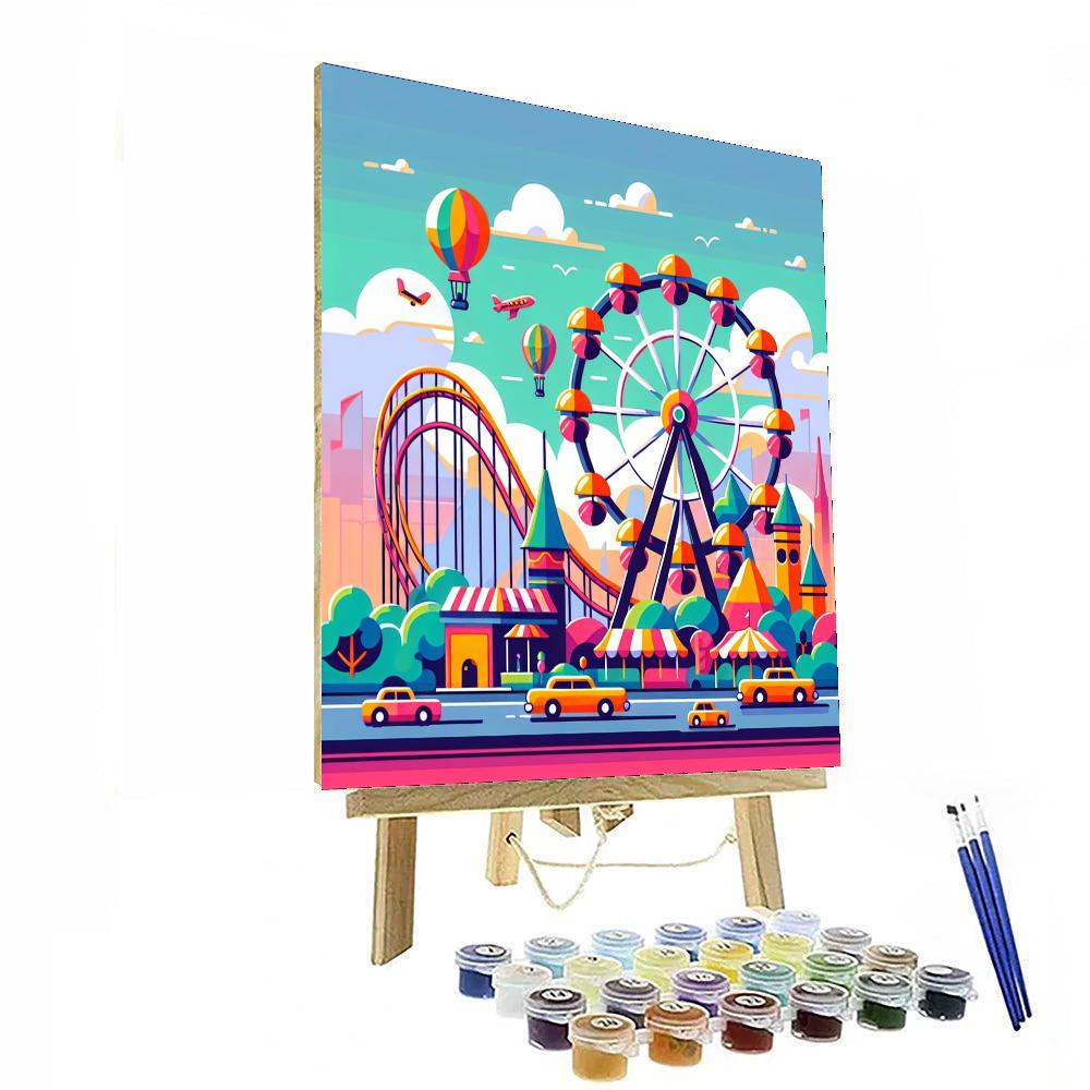 Adventure Park Expedition Painting Number Kit