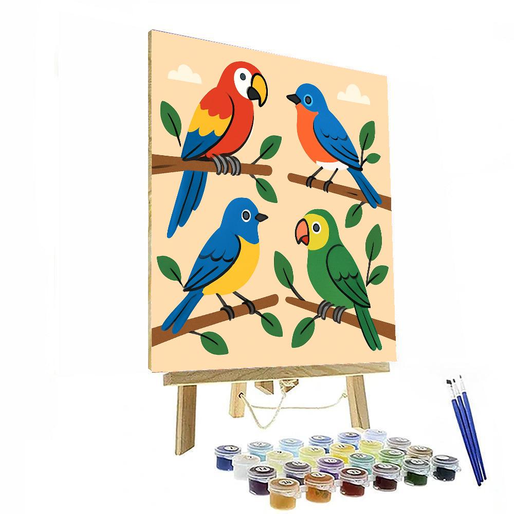 Birdwatching Bonanza Paint By Numbers Kits
