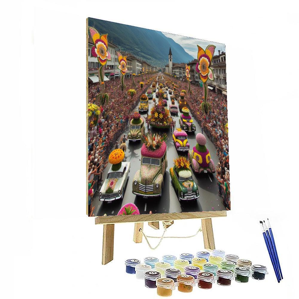 Flower Festival - Medellín Numbered Painting Kits