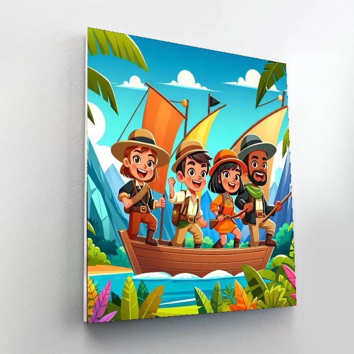 Adventurous Explorer Kit Paint By Numbers Kits