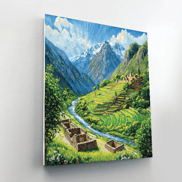 Andes' Sacred Valley Paint By Numbers Kits