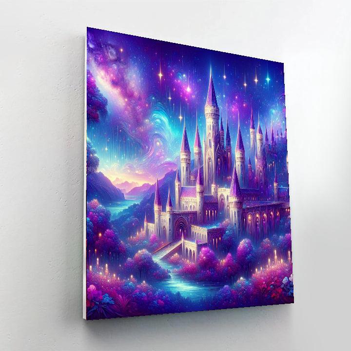 Enchanted Castle Dreamscape DIY Paint By Numbers