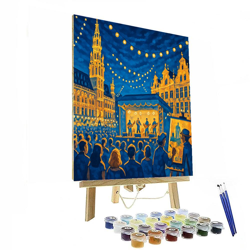 Brussels Summer Festival - Brussels, Belgium Painting Number Kit