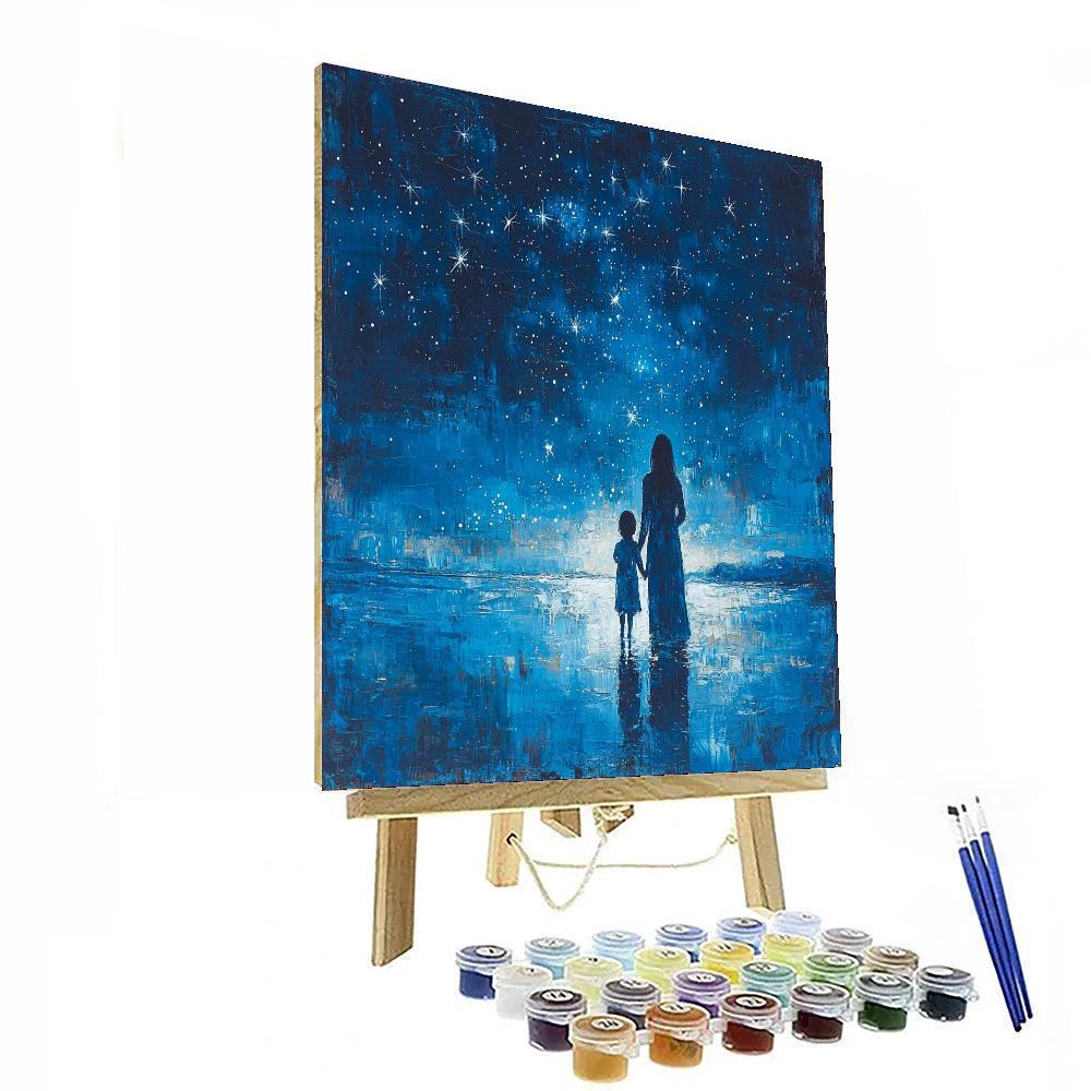 Mother's Evening Star Painting Number Kit